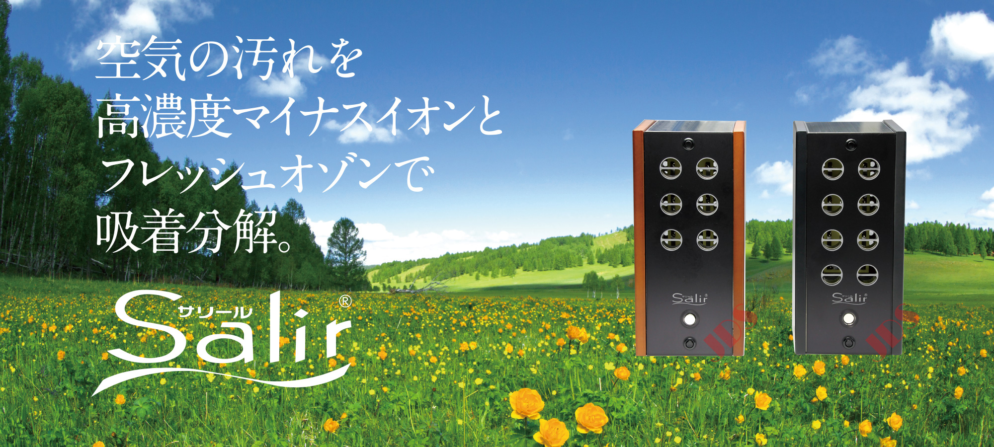 サリール 空気活性清浄器 KO-1010P イオン 空気清浄器 除菌 花粉対策