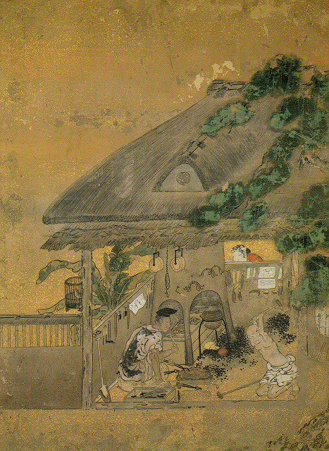 埼玉県・喜多院「職人尽絵屏風」を描いた狩野吉信 - UAG美術家研究所