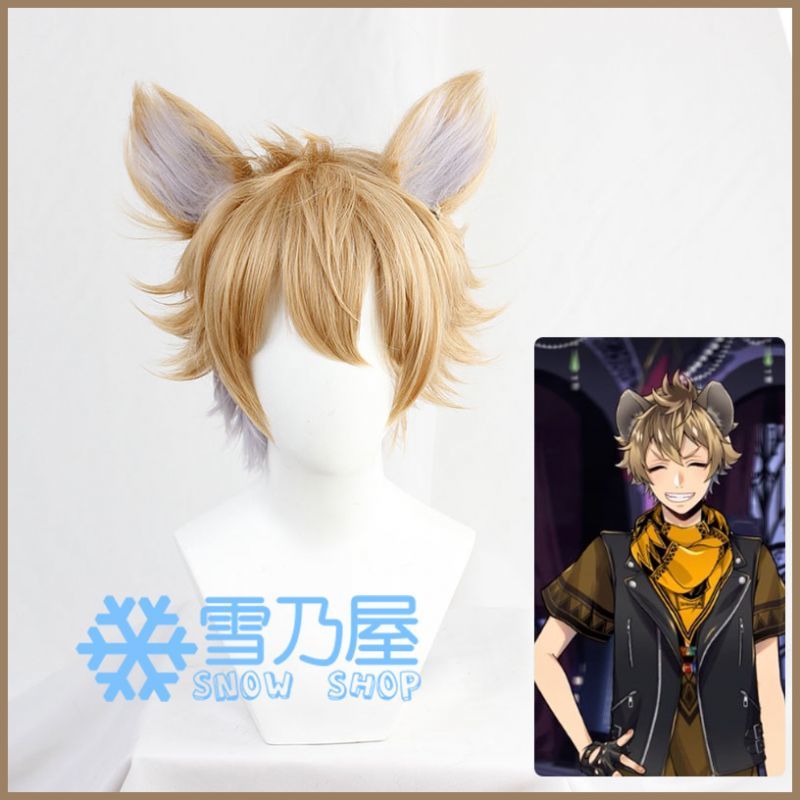 ツイステ ラギー ウィッグ ツイステ ラギーブッチ コスプレ ウィッグ