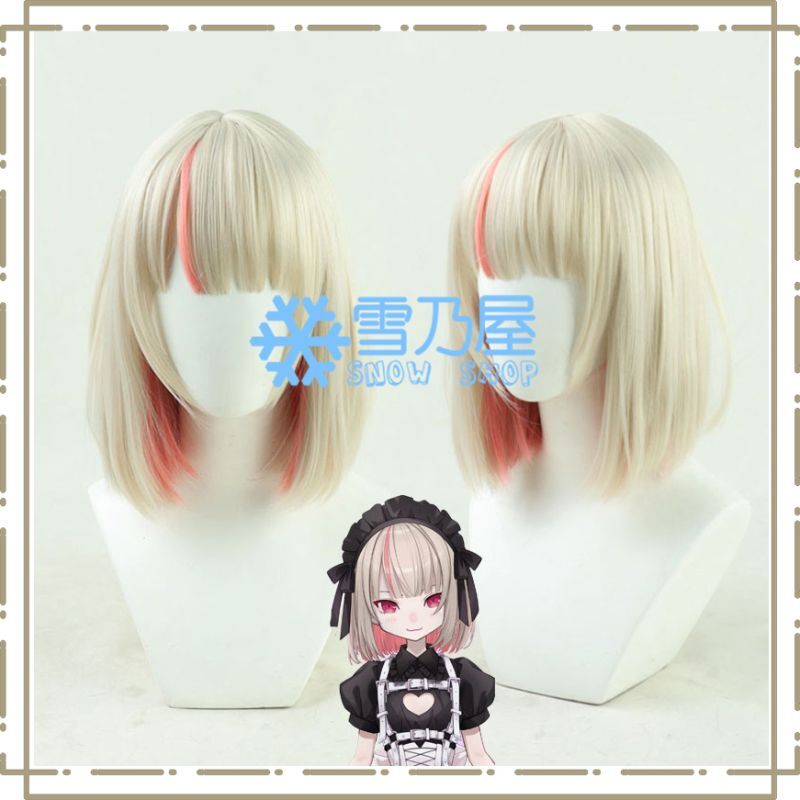 VTuber Hololive 魔界ノりりむ コスウィッグ