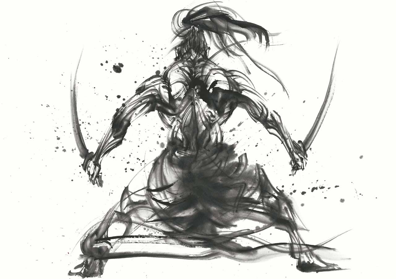 西元祐貴 個展「飛墨 HISUMI」