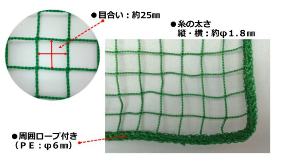 多目的ネット | ユタカメイク | 「防」をテーマとして新しいものづくり
