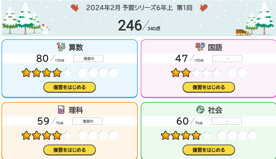 早稲アカ 小6 第1回 週テスト 復習動画がすごい - 勇気の受験