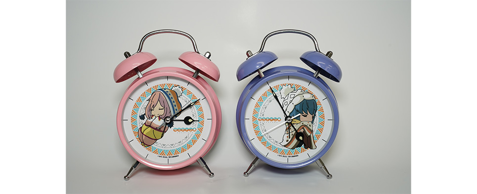 ボイス付き目覚まし時計 - グッズ｜アニメ『ゆるキャン△』ポータルサイト