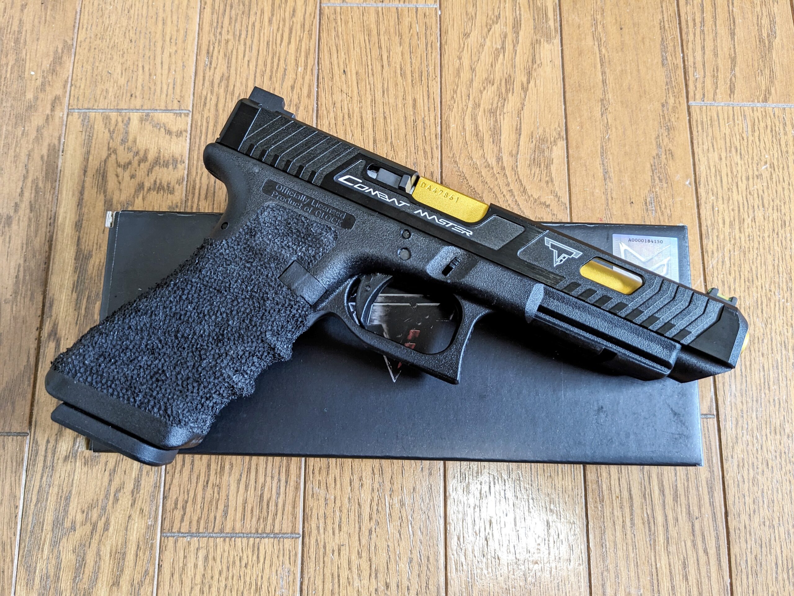 GHK GLOCK17 Gen3 カスタム2 (GLOCK34 TTI スライド組み替え) | ゆるく