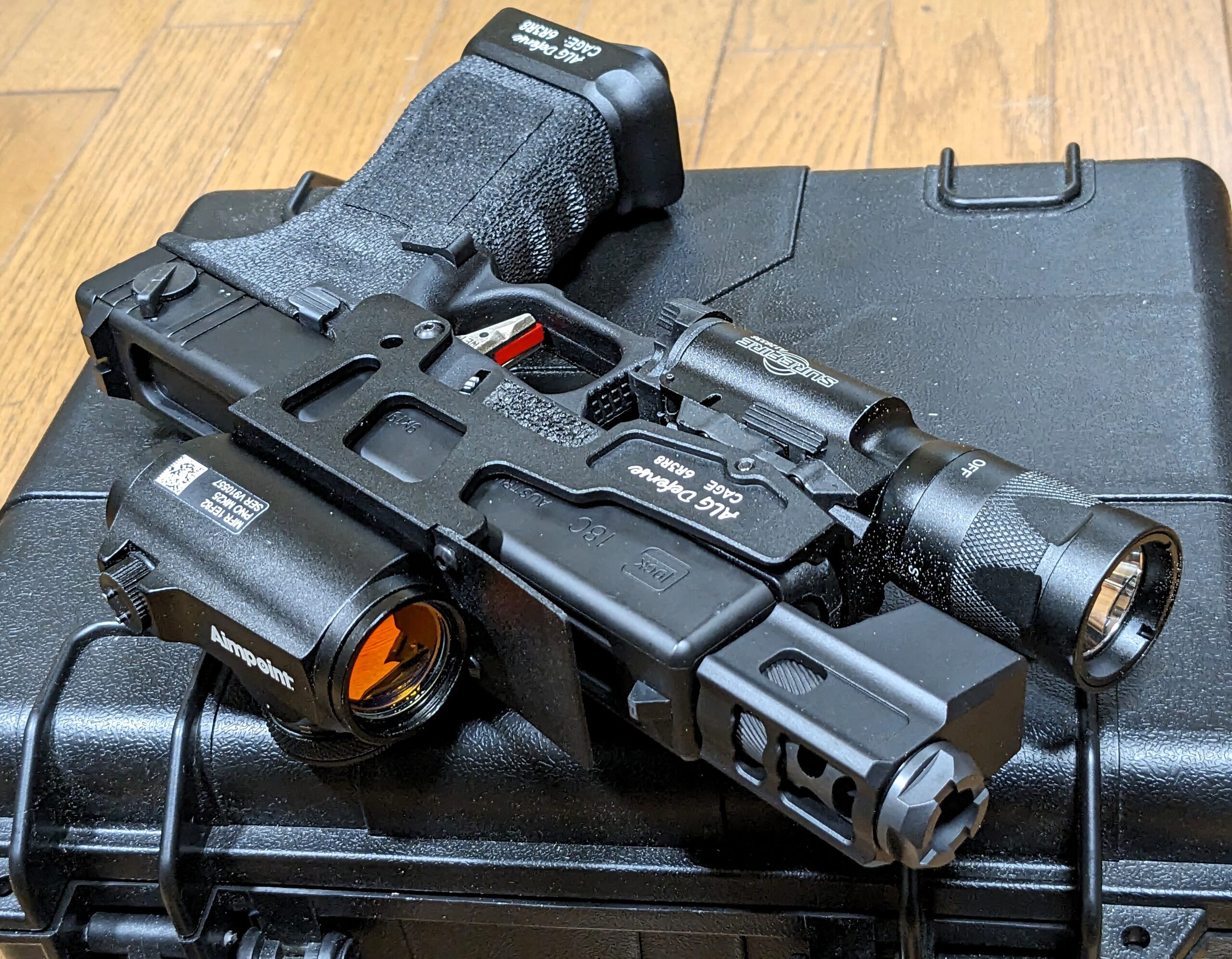 マルイ グロック18C カスタム (ALG Defense タイプ 6-second マウント