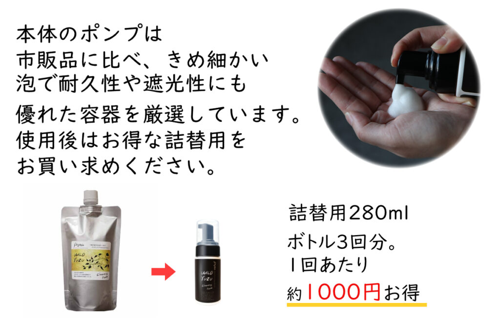 ゆずクレンジングフォーム | ゆらぎスタイル（岡山栄子）