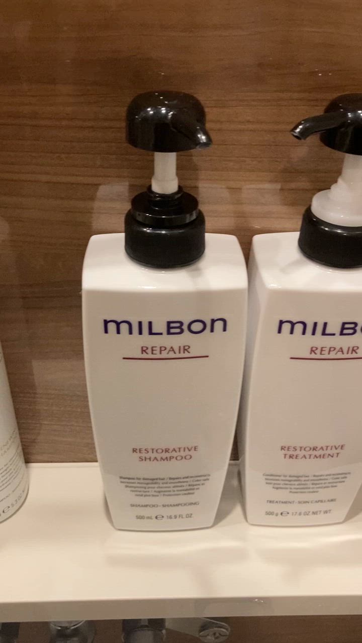 セット品】ミルボン リストラティブ シャンプー & トリートメント