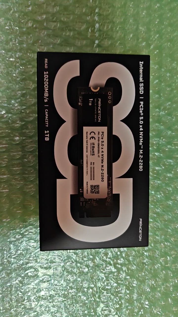 PRINCETON（プリンストン） 内蔵SSD 1TB PCIe 5.0x4 NVMe M.2 2280
