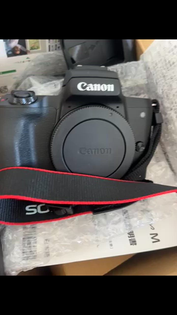 EOS Kiss キヤノン Canon M ダブルズームキット ブラック EOSKISSMBK