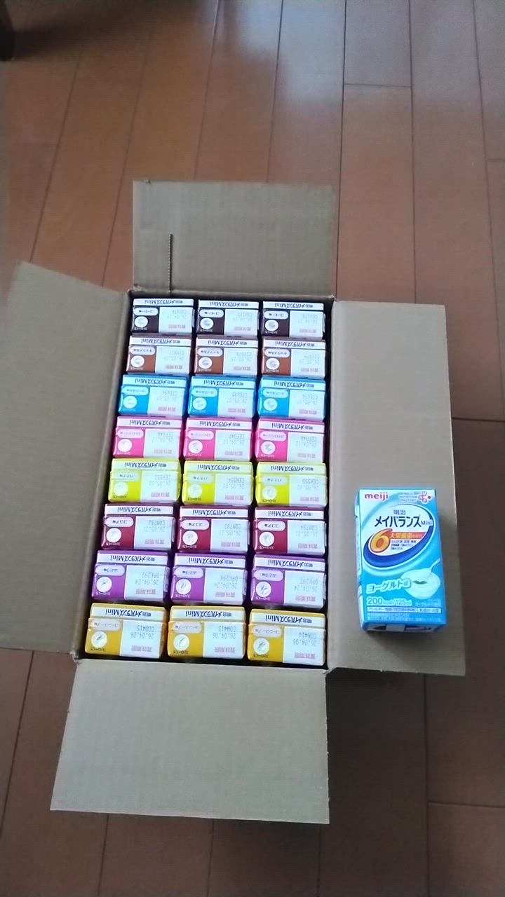 明治（meiji） メイバランスMini アソートBOX （8種類×3本