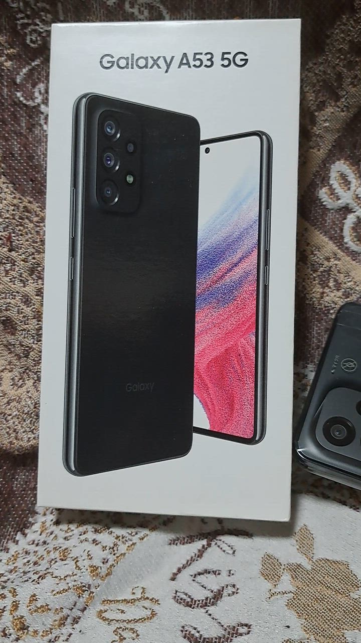 au Galaxy A53 5G SCG15C ブラック 黒 Black SIMロック解除済SIMフリー