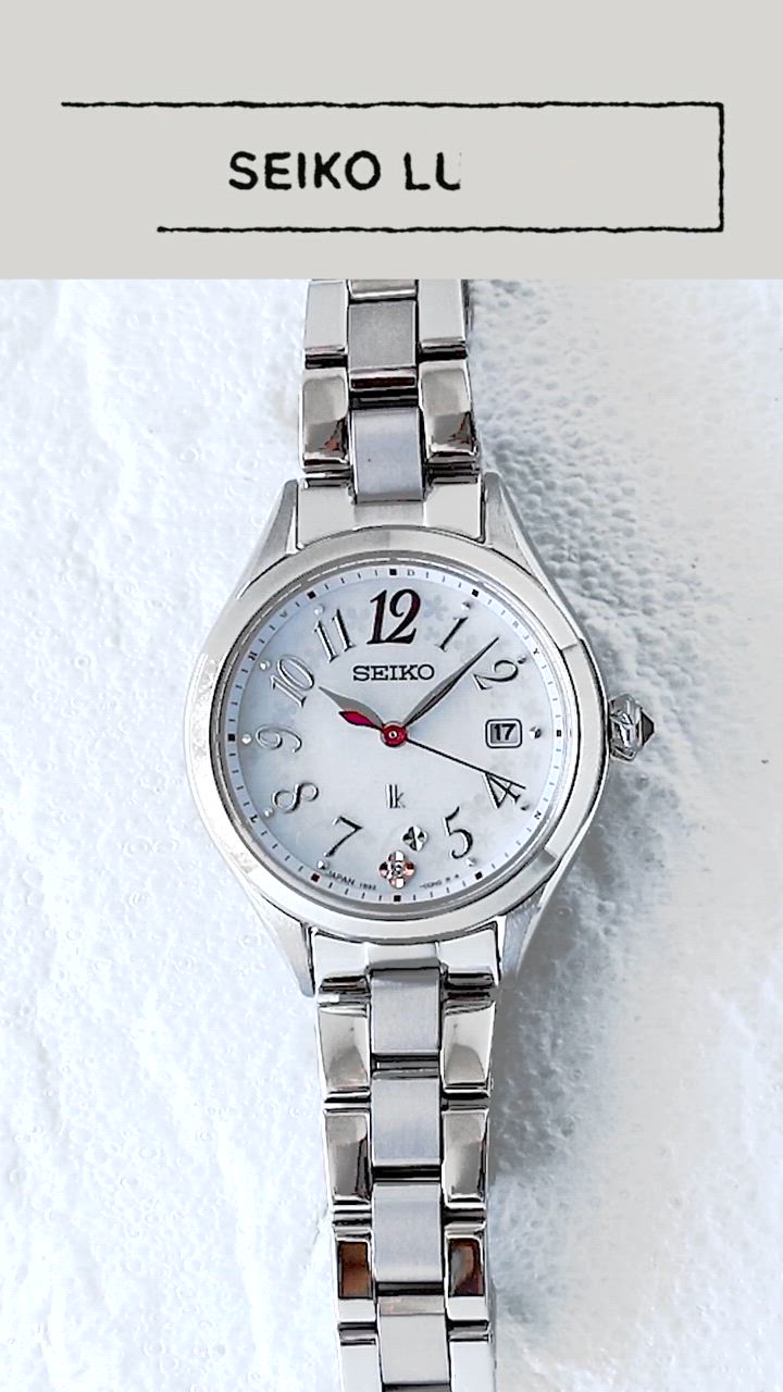 LUKIA セイコー ルキア 2025年 SSメインシリーズ 電波ソーラー 腕時計