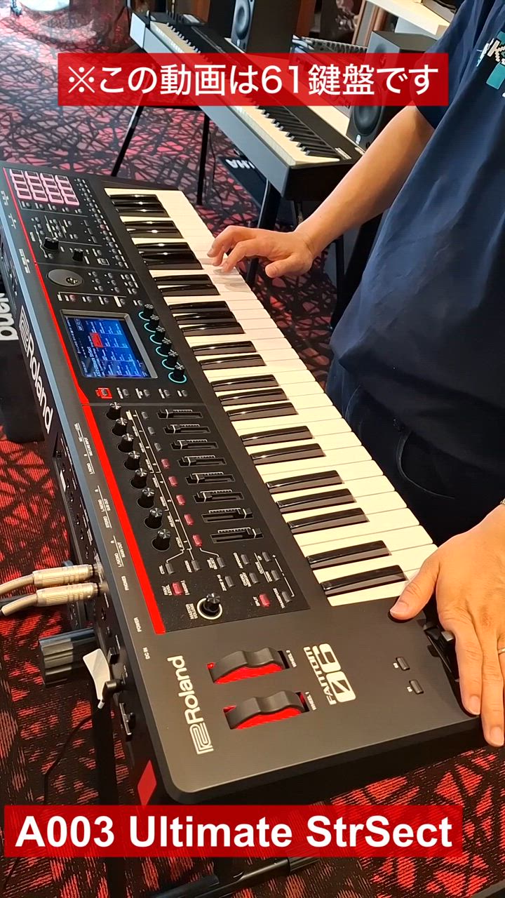 ローランド（Roland） ［専用ソフトケース付］Roland FANTOM-06 61鍵盤