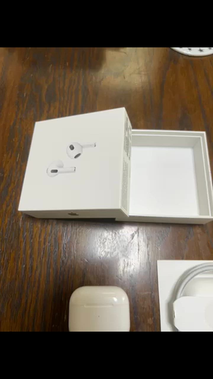Apple 『新品』Apple AirPods 第3世代 MME73J/A イヤホン : ノア商社