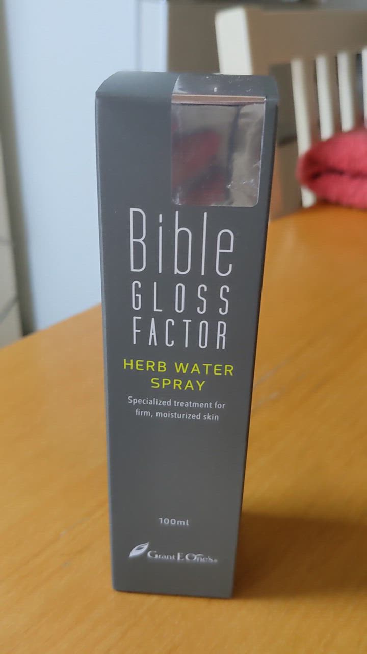 バイブルグロスファクター ハーブウォータースプレー 100ml スキンケア