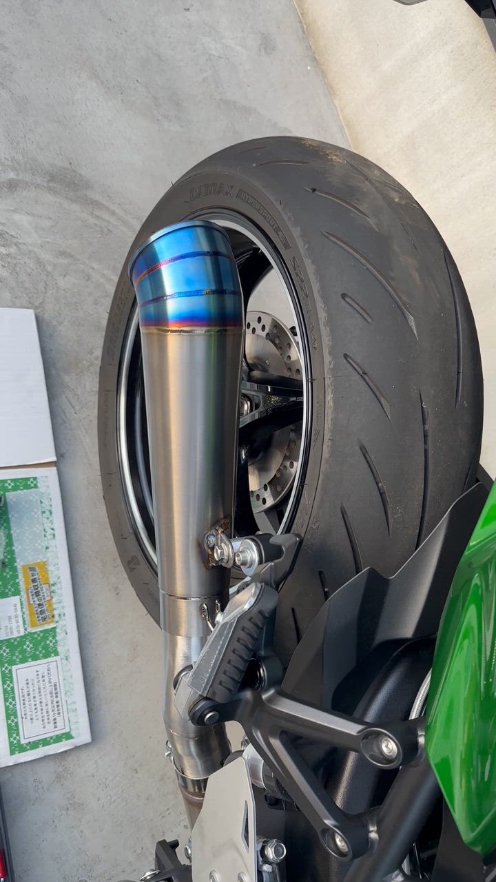 カワサキ NINJA H2SX / SE 2022-2025 (8BL-ZXT02P) LCIPARTS GPチタン