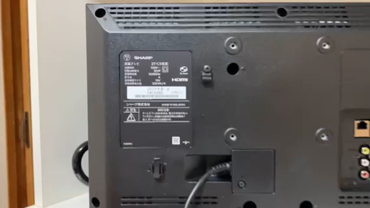 AQUOS SHARP 2T-C19DE-B 19型液晶テレビ ブラック シャープ 2TC19DEB