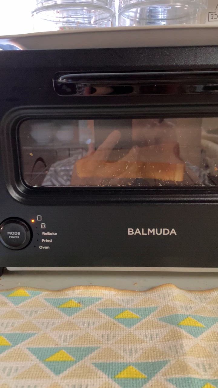 BALMUDA The Toaster オーブントースター ReBaker ブラック KTT01JPBK