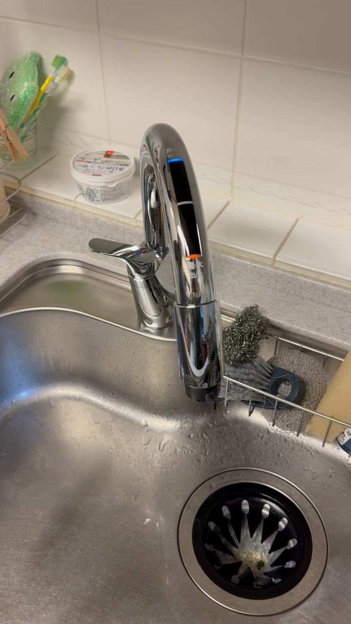 LIXIL（リクシル） キッチン用タッチレス水栓 ナビッシュ B6タイプ