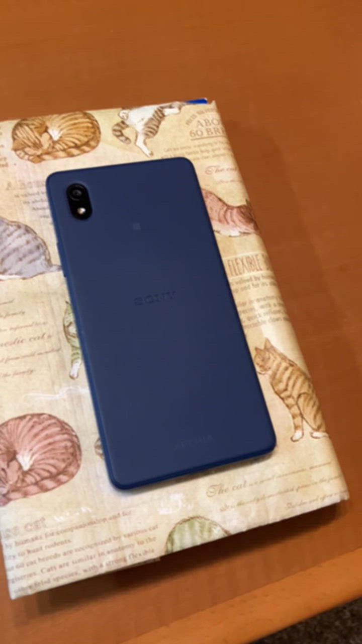 Xperia Ace セイモバイル☆国内SIMフリー Ymobile III ブルー A203SO