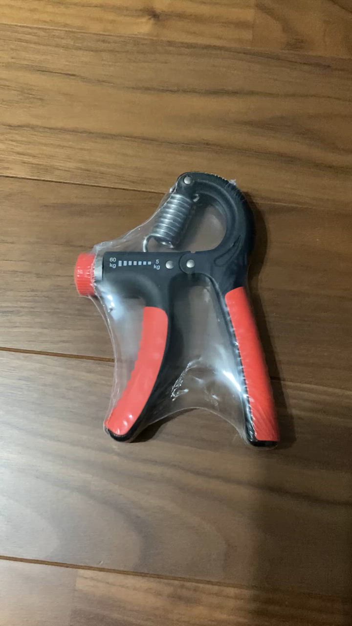 ハンドグリップ 握力 黒 赤 グリップ 筋トレ ハンドグリッパー 40kg