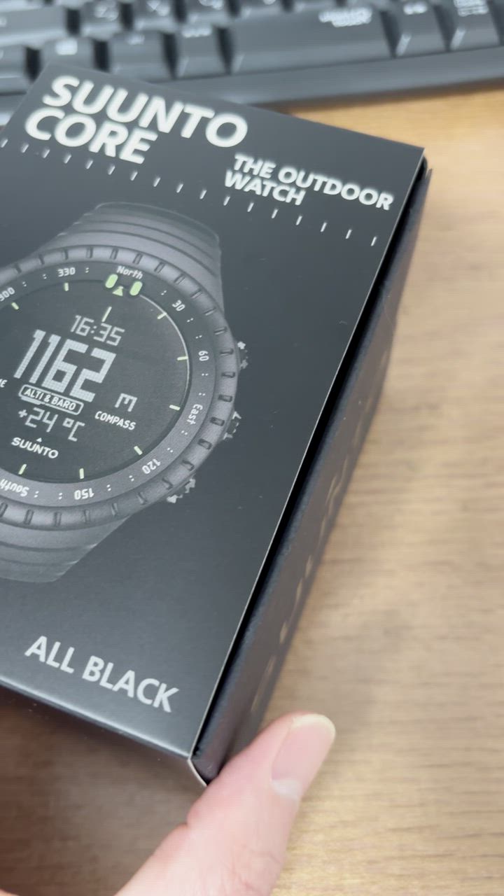 SUUNTO（スント） 【国内正規品】 コア オールブラック SS014279010