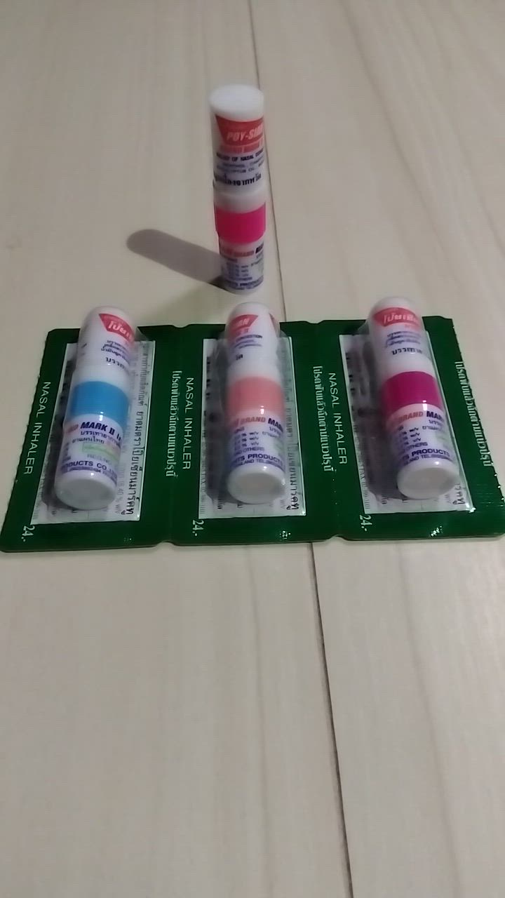 ヤードム 6個セット タイ POY SIAN 眠気覚まし アロマスティック 嗅ぎ