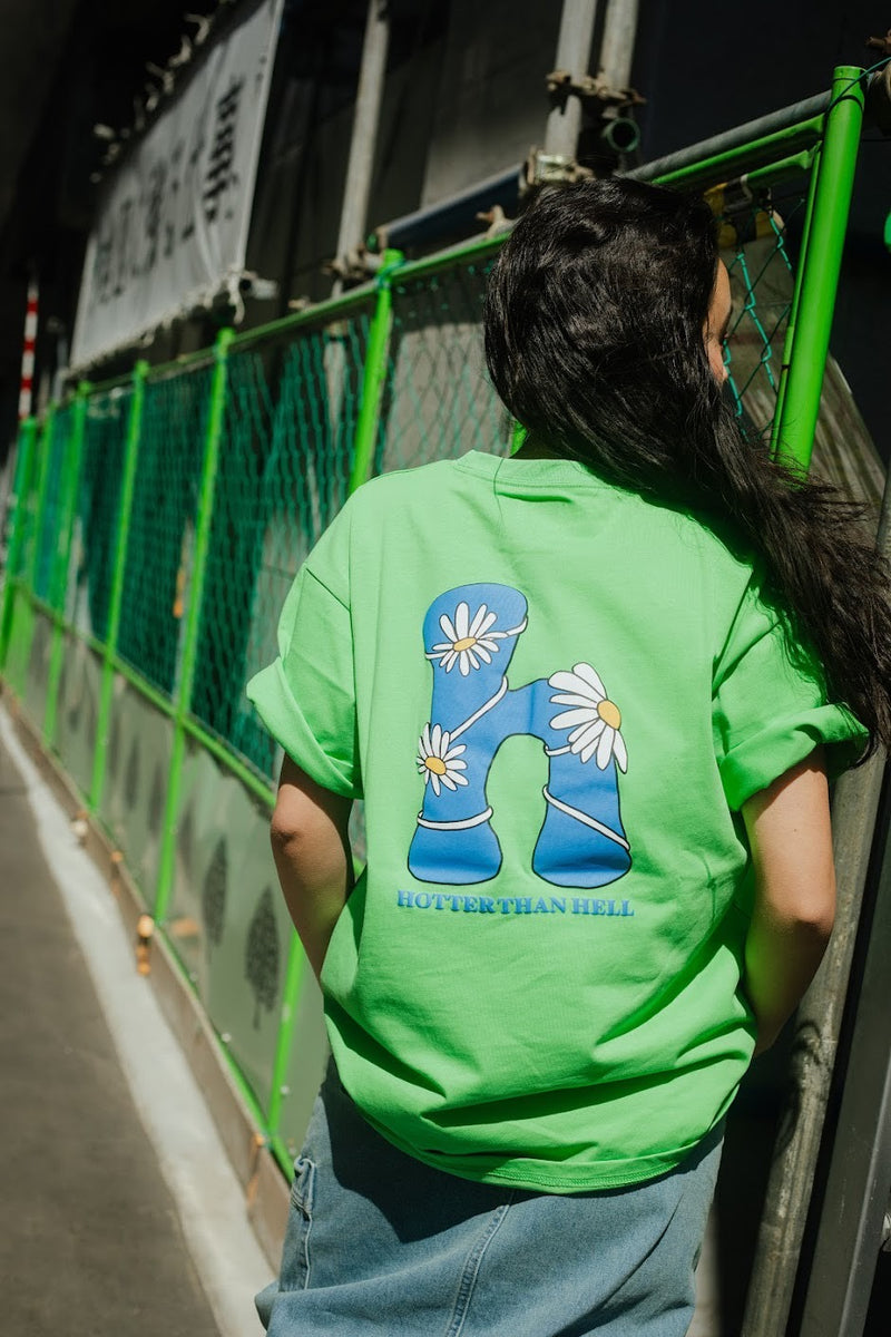 H flower logo Tee – YZ