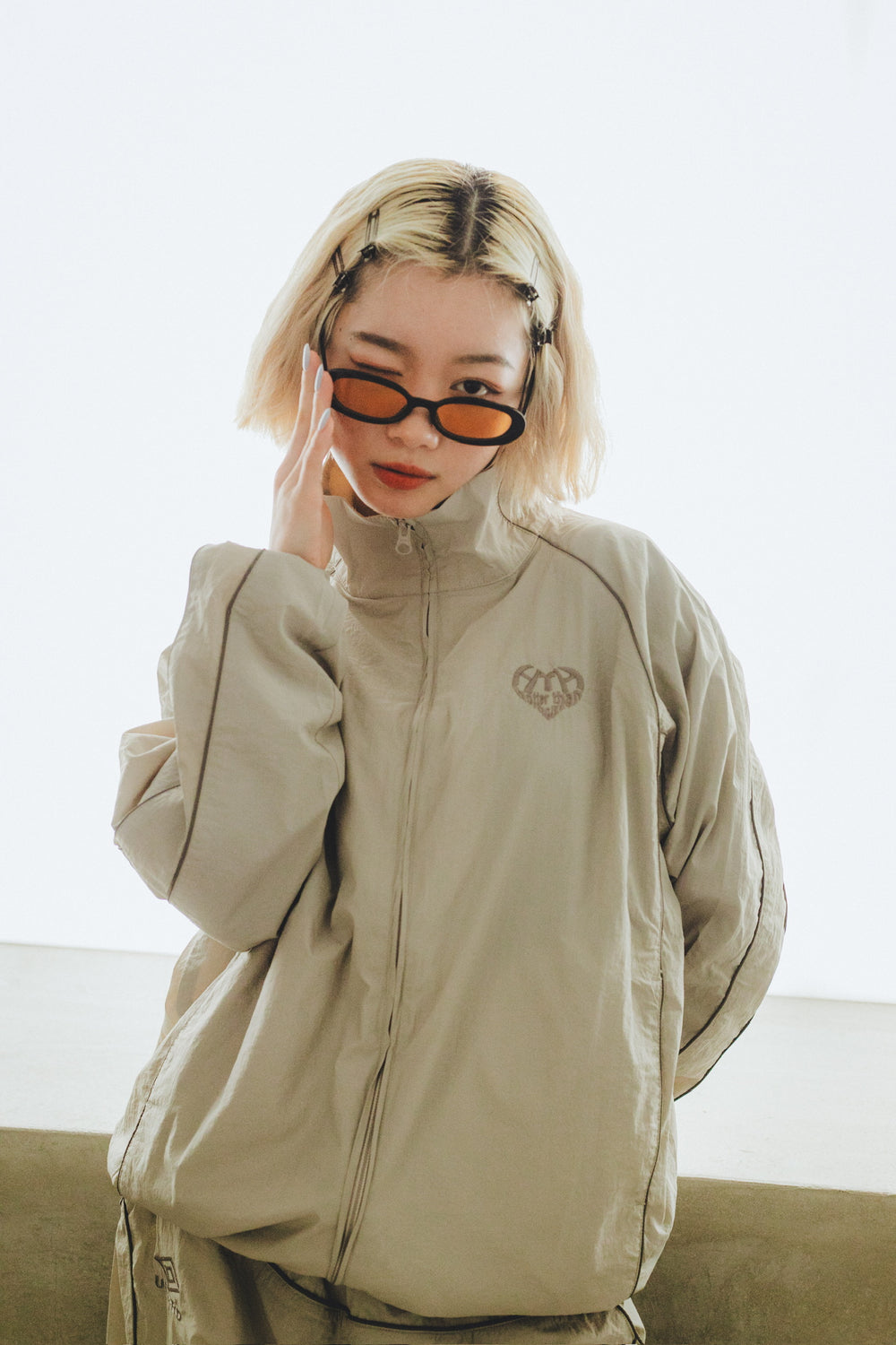 HTH × umbro nylon blouson – YZ