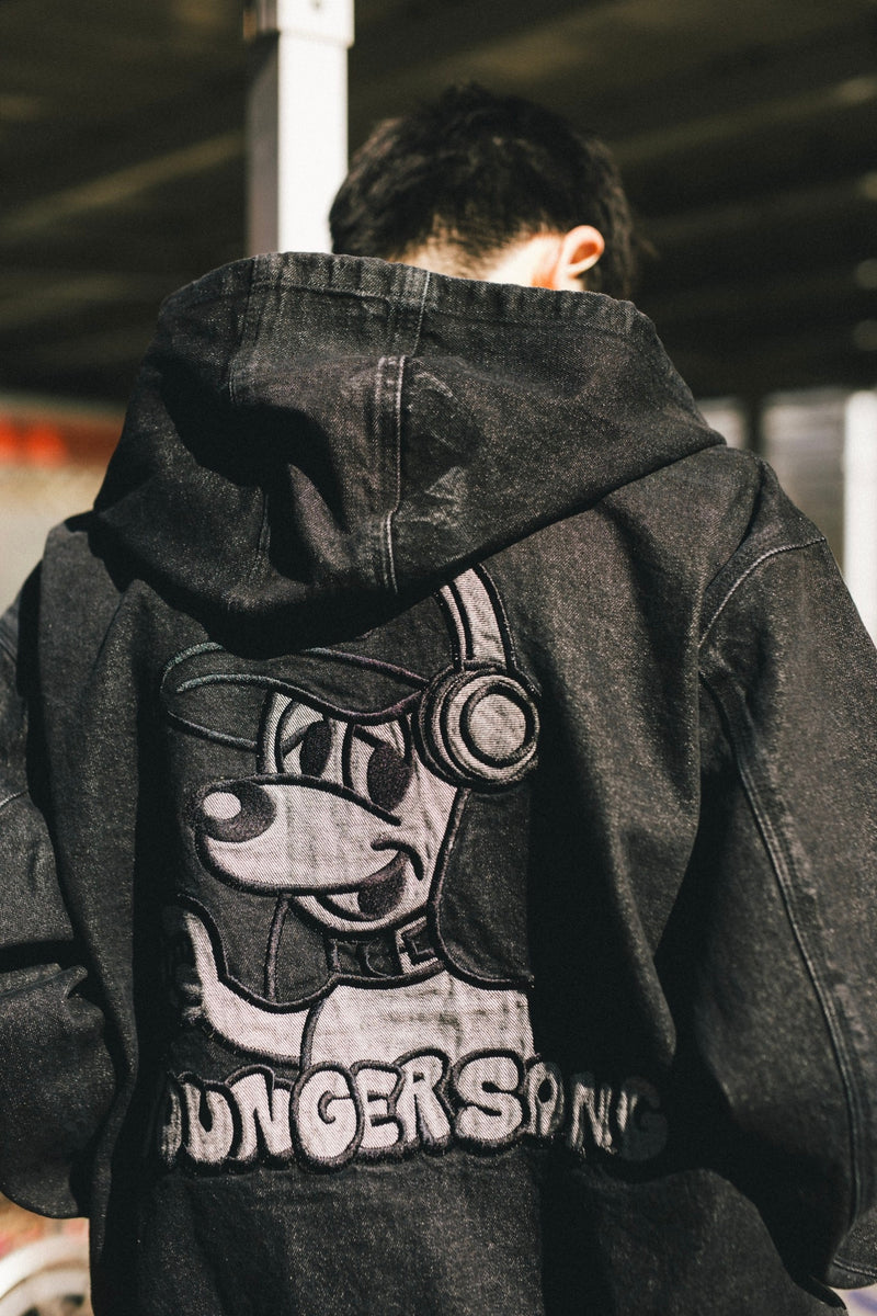 youngersong × centimeter denim hoodie jacket – YZ