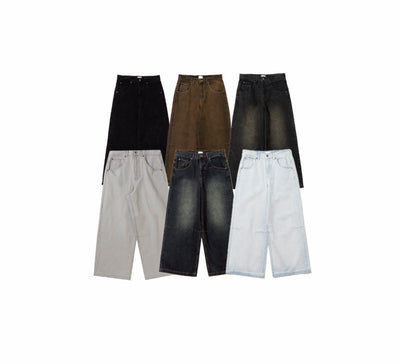 BU baggy denim pants – YZ