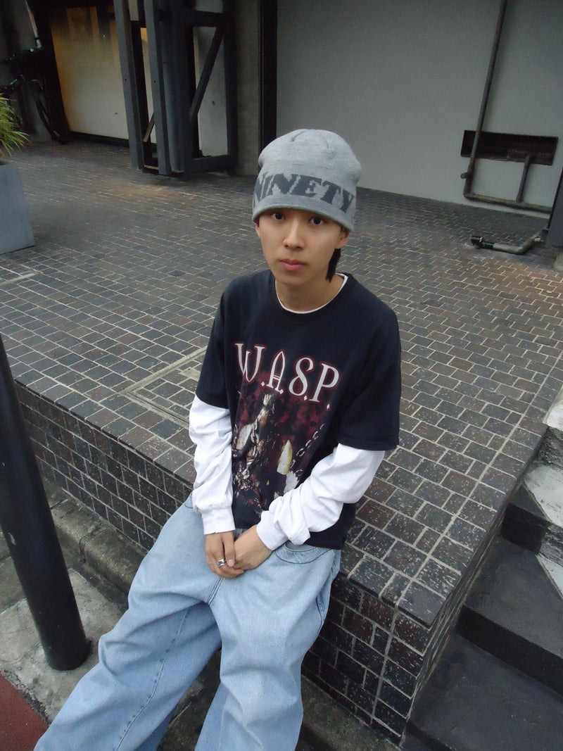 NINETY Logo Beanie – YZ