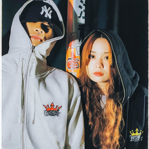 ホワイト 9090 パーカー フーディ セットアップ Hoodie M 9090