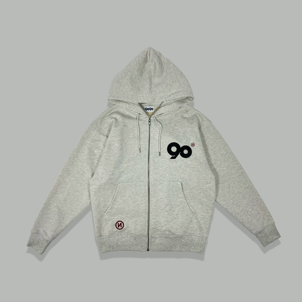 9090 Logo Zip Hoodie – YZ