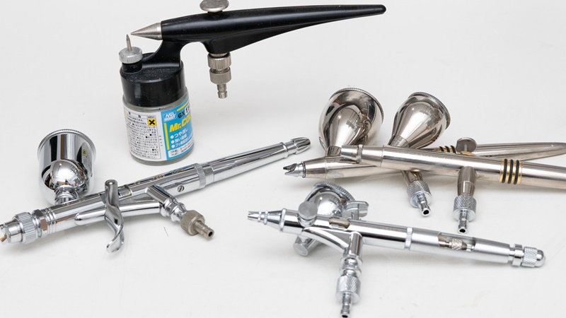 脱エアブラシ初心者！用途で使い分ける「エアーブラシの種類」を詳しく