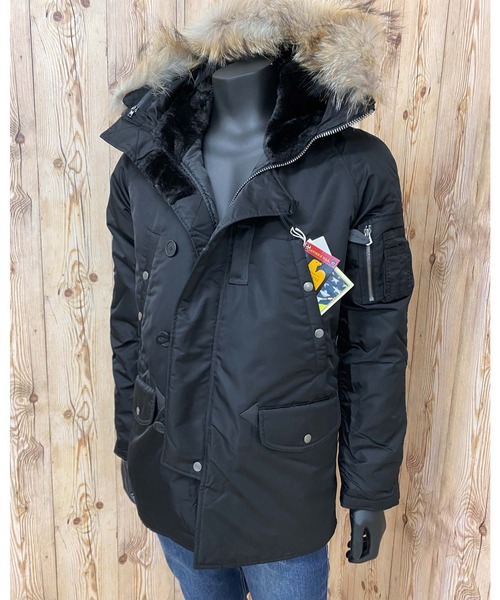 AVIREX（アヴィレックス） ミリタリージャケット モッズコート リアル