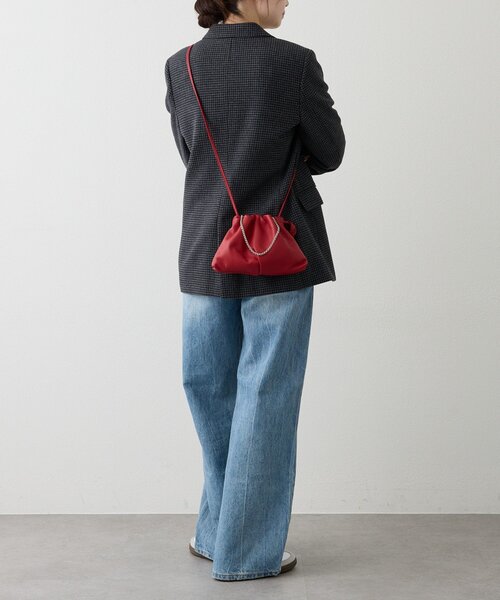 russet（ラシット） ショルダーバッグ バッグ レザー巾着4WAYミニ