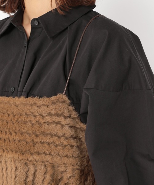 studio CLIP（スタディオクリップ） キャミソール ファーフレアキャミ