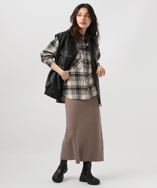 BAYFLOW（ベイフロー） ベスト ジレ 「洗いのかかったようなシボ感