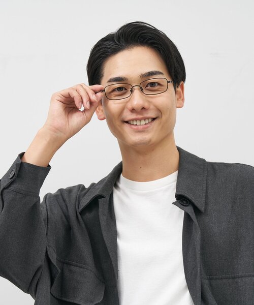 Zoff（ゾフ） 伊達メガネ メガネ 眼鏡 スクエア型メガネ｜ダテメガネ