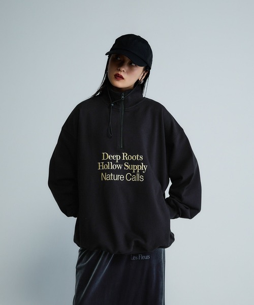 JEANASIS（ジーナシス） トレーナー スウェット 「Les Fleurs