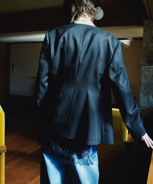 VERMEIL par iena（ヴェルメイユパーイエナ） ジャケット ノーカラー