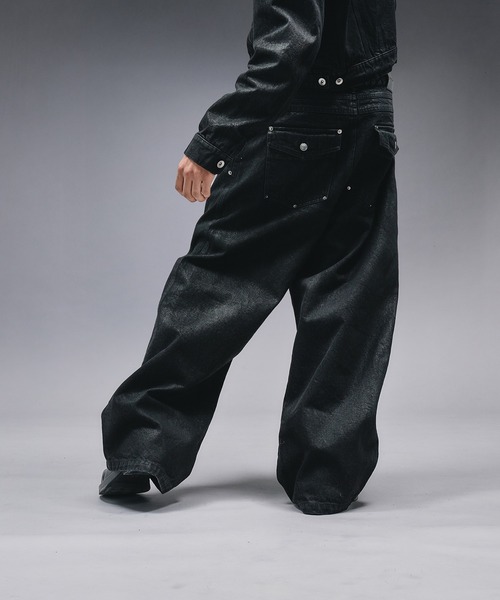 ANDER HUNK ジーンズ 14oz Wax Coated Curve Denim / 14オンスワックス