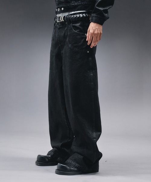 ANDER HUNK ジーンズ 14oz Wax Coated Curve Denim / 14オンスワックス