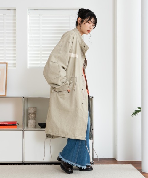 eLur（エラー） モッズコート コート 「eLur」モッズコート レディース