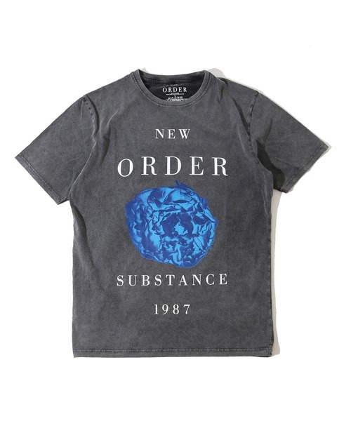 MUSIC TEE tシャツ NEW ORDER “SUBSTANCE 1987” PREMIUM WASH - ニュー