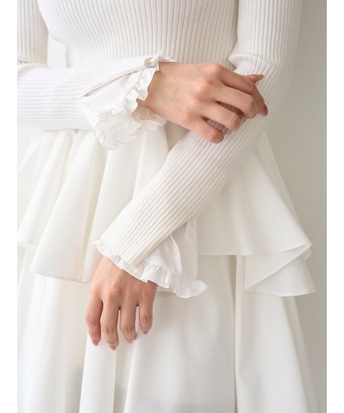 SNIDEL（スナイデル） ワンピース Sustainableドッキングミニニット