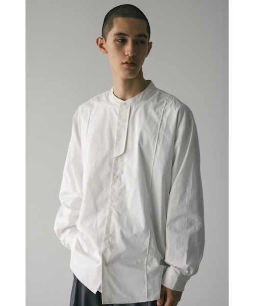 STYLEMIXER（スタイルミキサー） シャツ バンドカラーシャツ メンズ