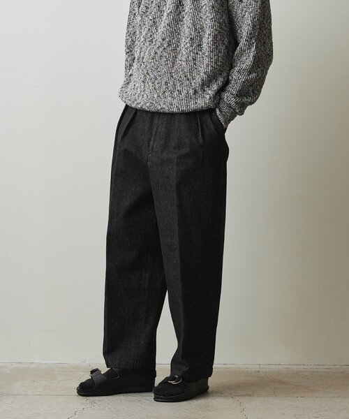 STEVEN ALAN（スティーブンアラン） スラックス 13.5oz デニム イン